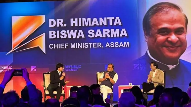 Does Rahul have guts to question Pawar-Adani meet?: Himanta Sarma throws big question republic summit