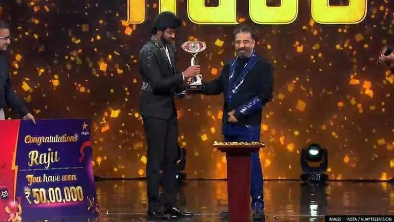Bigg Boss Tamil 5: Raju Jeyamohan lifts the winner's trophy; Here's everything about him Bigg Boss Tamil 5