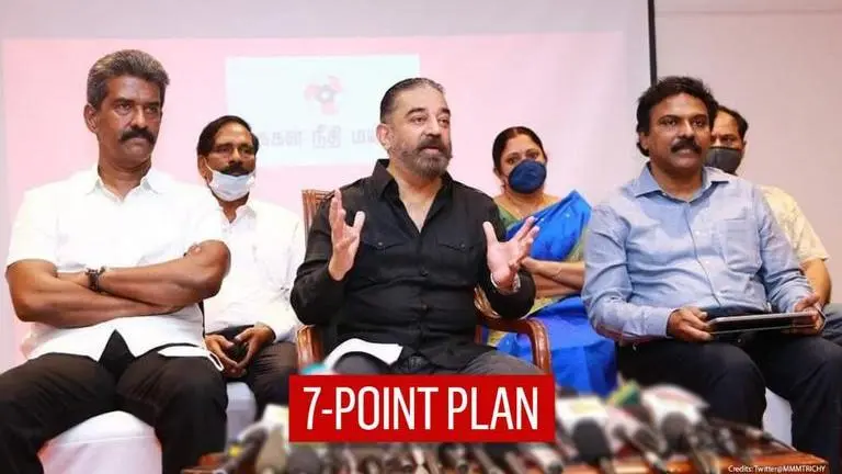 '7 point governance for Tamil Nadu, no alliance with Kazhagam parties': Kamal Haasan Kamal Haasan