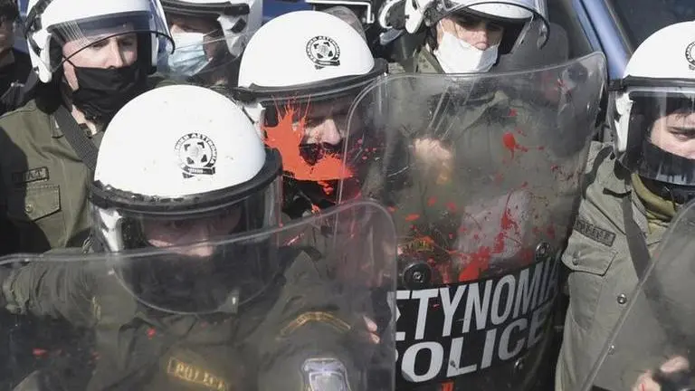 Greek police apprehend suspect in connection with anti-racist protest: Report Greece