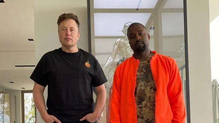 Elon Musk makes it to Kanye West's 'Donda 2' listening party; keeps netizens abuzz Elon Musk, kanye west