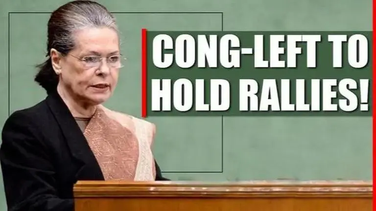 Losing ground in Bengal, Sonia Gandhi asks Cong to campaign with Left Sonia Gandhi