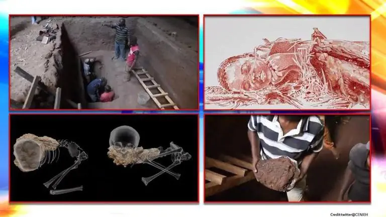 Africa's oldest human grave found, toddler buried with pillow 78,000 years ago Africa