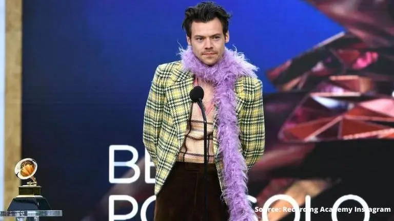 harry styles grammy acceptance speech