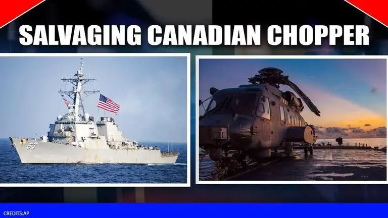 Canada seeks US Navy's help to recover military helicopter lost 3km underwater near Greece Canada
