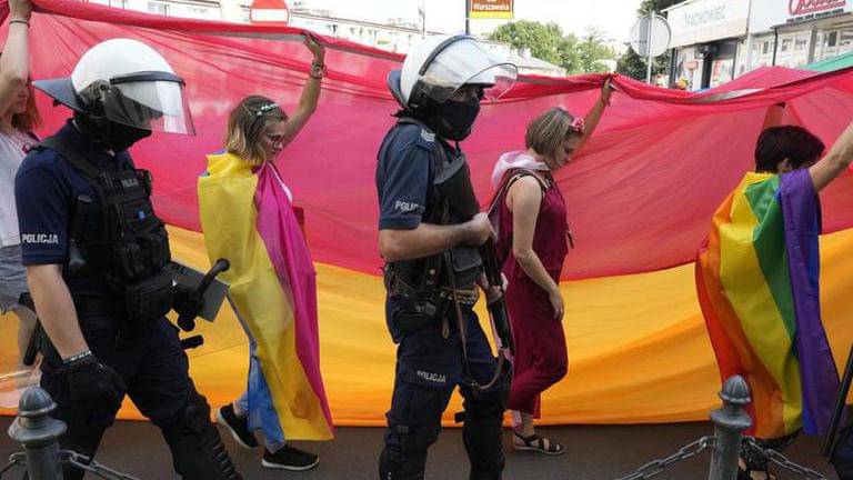 Two LGBT marches held in Poland under heavy police security- Republic World