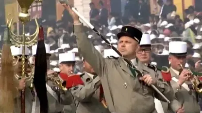 French Foreign Legion Music Band Participates in India's 75th Republic Day Parade | VIDEO French Contingent
