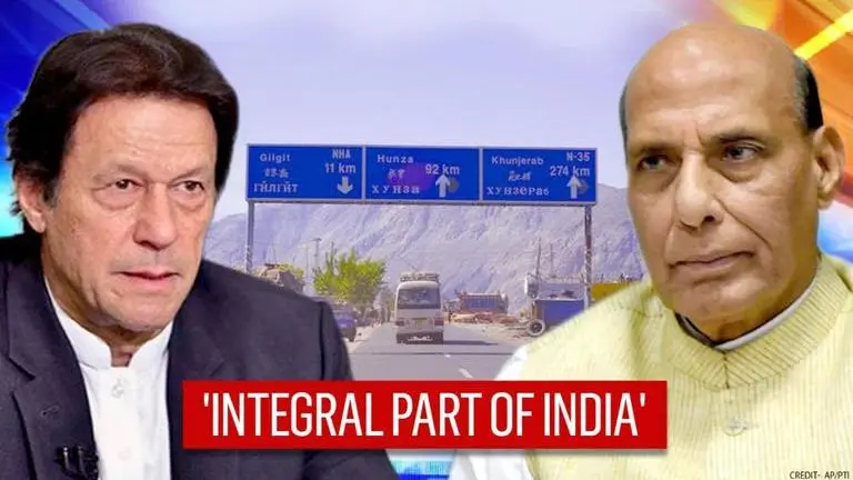 Rajnath Singh lashes out at Pak's 'Gilgit-Baltistan' move; affirms "PoK part of India" Rajnath Singh