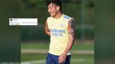 Arsenal outcast Mesut Ozil hilariously responds to AS Roma’s social media admin job offer arsenal