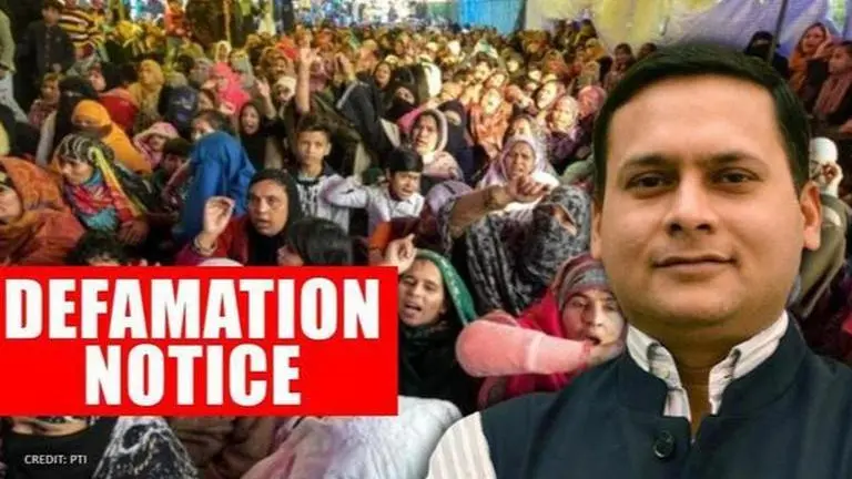 Shaheen Bagh protesters send legal notice to Amit Malviya,demand apology & 1 cr as damages Shaheen Bagh