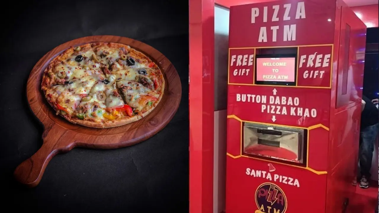 ATM Pizza? North India's First Speedy Pizza Machine Delivers in Just 3 Minutes Viral ATM Pizza machine can bake pizzas in just three minutes.