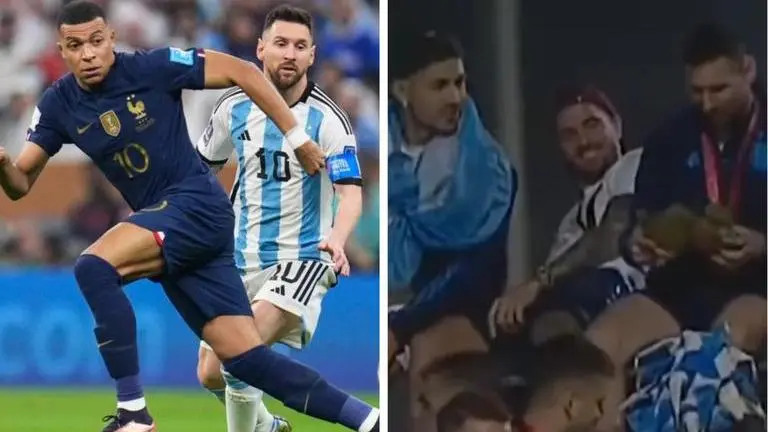 Lionel Messi given 'demeaning' Kylian Mbappe gift during parade; Here's how he reacted Lionel Messi