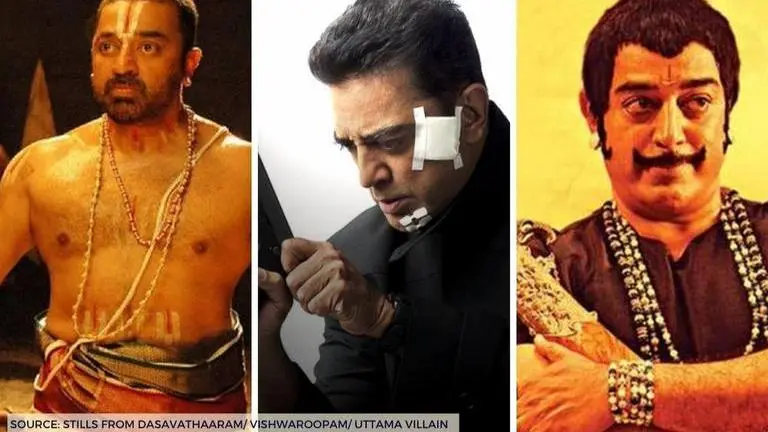 Kamal Haasan's most successful movies written by him; see list kamal haasan