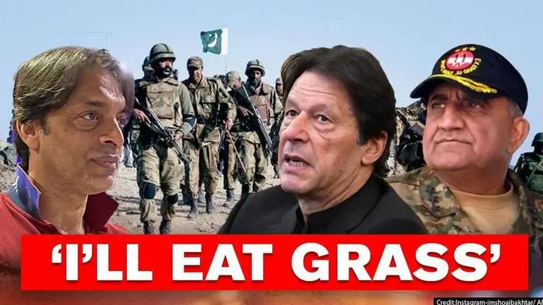 Shoaib Akhtar claims he'll eat grass if it'll 'enable rise in Pakistan Army's budget' Akhtar