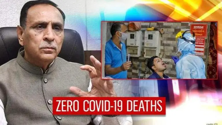 First time in over 9 months, no COVID-19 fatality reported in a single day in Gujarat Covid-19