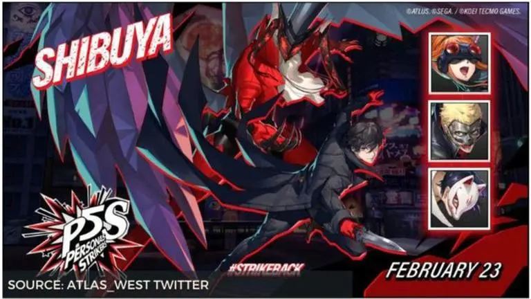 persona 5 strikers