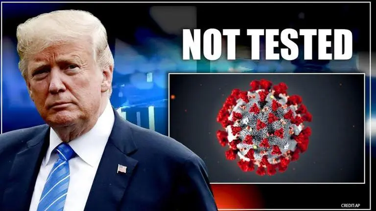 White House says Trump not tested for coronavirus due to lack of symptoms White House