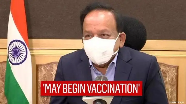 India may begin vaccination in January; 30 crore people prioritised: Health Minister COVID-19