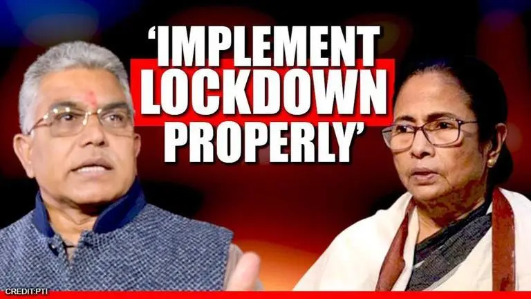 BJP's Dilip Ghosh slams Trinamool on rise in COVID cases; says implement Lockdown properly Lockdown
