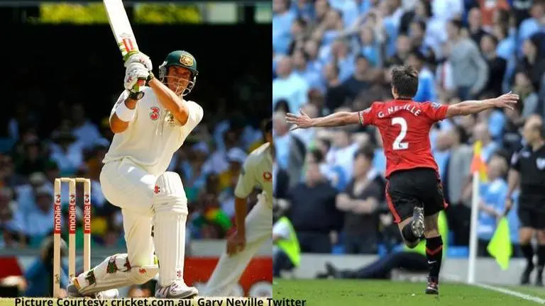 Gary Neville reveals Matthew Hayden fired him during 200-run stand in final 1992 club game Gary Neville