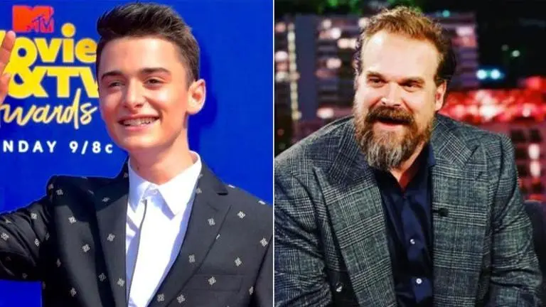David Harbour says Stranger Things co-star Noah Schnapp coming out as gay was 'terrific' david harbour