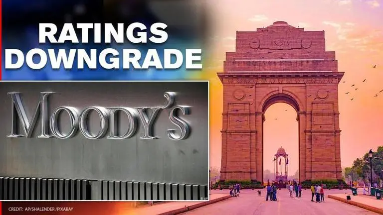 Moody's demote India's rating by a notch with negative outlook Moody's