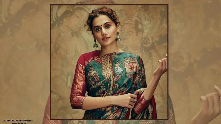 Taapsee Pannu shows fans her 'fancy' washroom decorated by sister Shagun Pannu; watch Taapsee Pannu