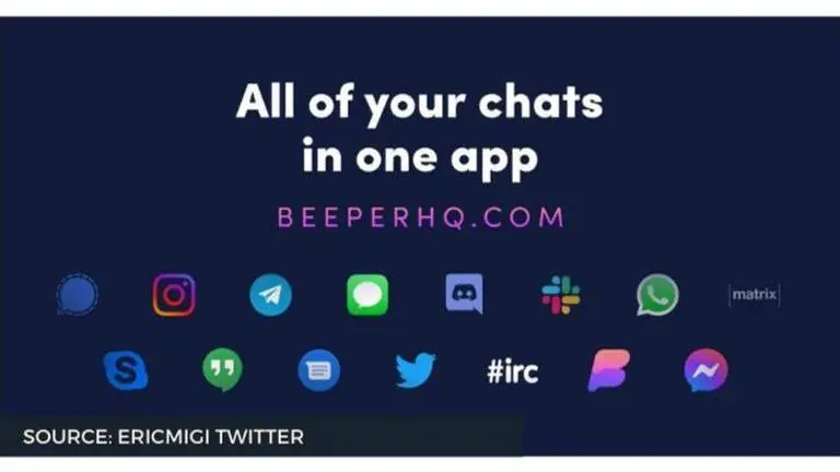 what is beeper messaging app