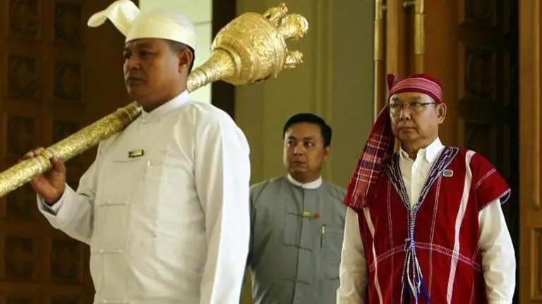 Myanmar acting leader vows 'revolution', says people 'must win uprising' against junta Myanmar