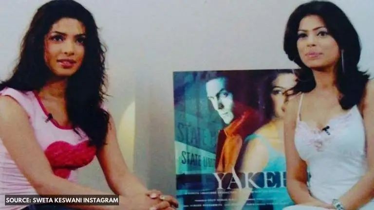 Sweta Keswani reminisces interviewing Priyanka Chopra; asks media to stop comparing them Sweta Keswani