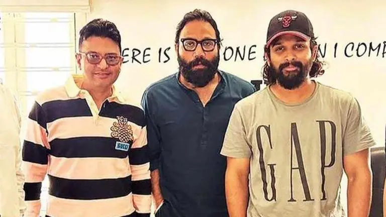 Allu Arjun reacts to film announcement with Sandeep Reddy Vanga allu arjun