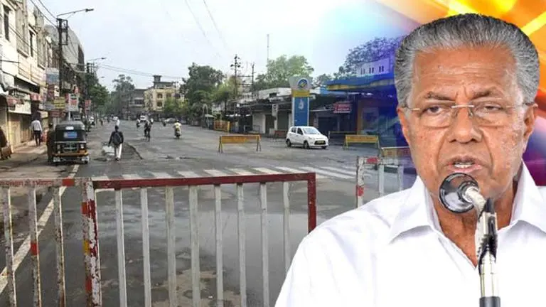 Pinarayi Vijayan, lockdown