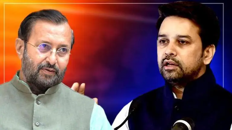 BJP issues first response on EC ordering Anurag Thakur's removal from star campaigner list Prakash Javadekar