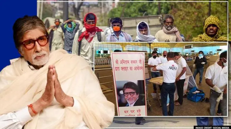 Amitabh Bachchan arranges for four flights to take migrants from Mumbai to UP Amitabh Bachchan