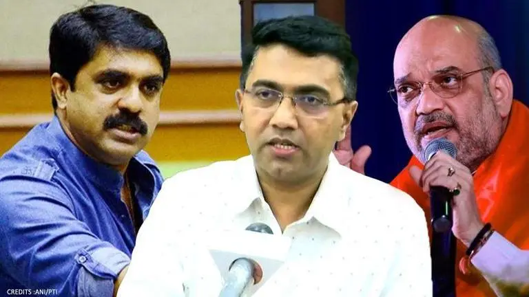 Goa Forward Party quits NDA ahead of 2022 elections; attacks BJP for 'anti-Goan' policies Image Credits: ANI/PTI