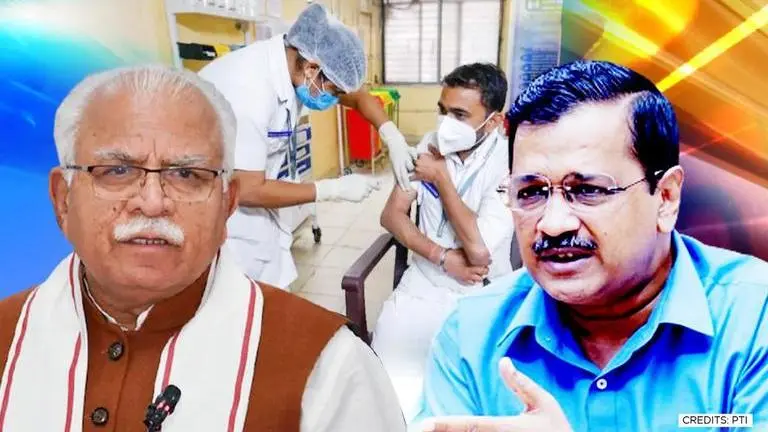 Haryana CM rebuts Arvind Kejriwal's 'vaccine shortage' charge; rakes up Delhi comparison Haryana, Arvind Kejriwal