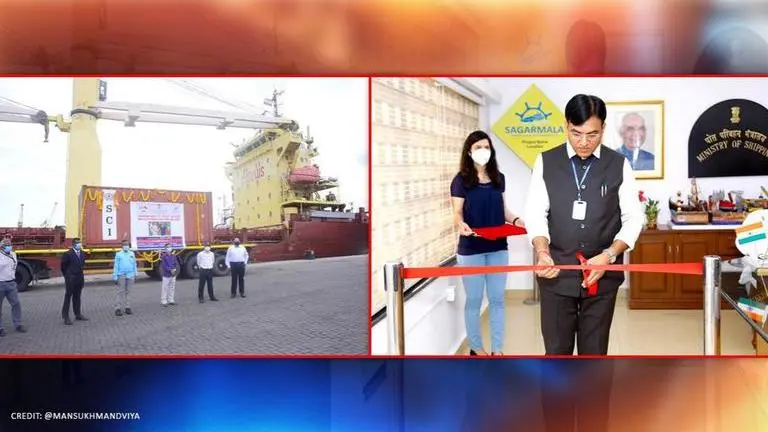 Direct cargo ferry service kicks off between India and Maldives from Tuticorin Cargo Ferry Service