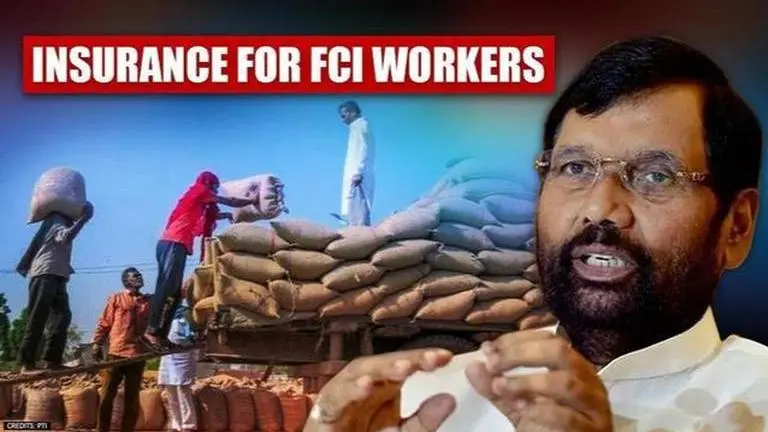 COVID-19: Ram Vilas Paswan announces insurance cover for over 1 lakh FCI workers Paswan