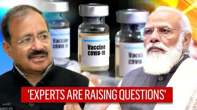 'Why is PM not taking vaccine?': Congress leader Rashid Alvi doubts efficacy of COVAXIN Congress