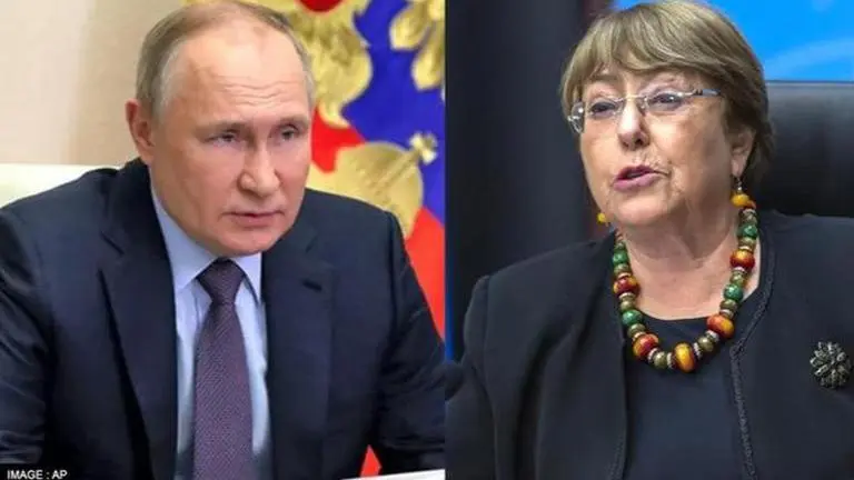 UN Human Rights Chief calls 'arbitrary arrest of anti-war protesters' in Russia 'worrying' UN