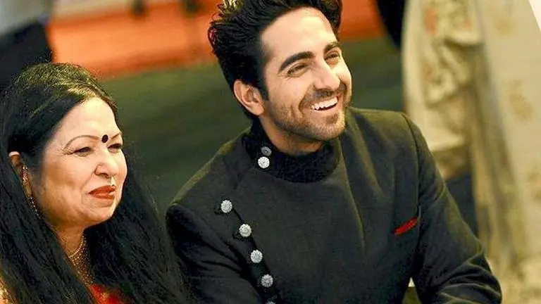 Ayushmann Khurrana wishes his mother on her birthday through a music video Ayushmann Khurrana
