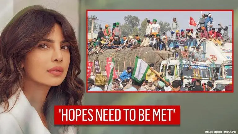 Farmers' protest: Priyanka Chopra supports farmers, calls them 'India's Food Soldiers' Priyanka Chopra