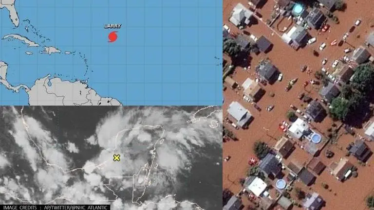 Hurricane Larry replaces Ida, 'intensifying again' in major warning to US Hurricane Larry