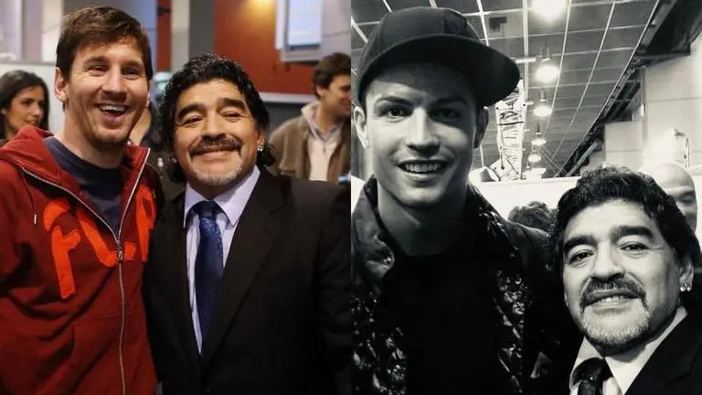 Diego Maradona dead: Messi and Ronaldo pay heartfelt tribute to Argentine World Cup winner diego maradona dead