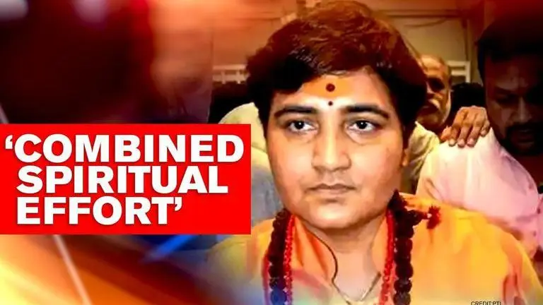 'Recite Hanuman Chalisa 5 times a day till Ayodhya pooja; get rid of Covid': Sadhvi Pragya Pragya