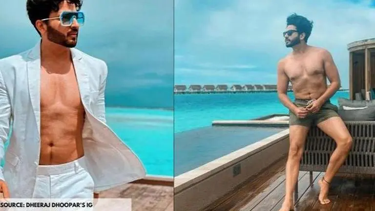 Dheeraj Dhoopar is a total 'water baby' and these pictures are proof Dheeraj Dhoopar