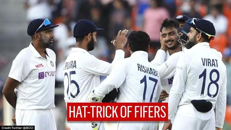 Axar Patel shines after registering 3rd consecutive 5-wicket haul in his 2nd Test match Axar Patel