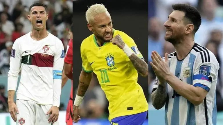 Neymar equals Messi and Ronaldo’s massive World Cup record with penalty goal for Brazil World Cup record