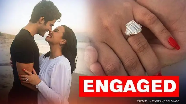 Demi Lovato announces engagement to beau Max Ehrich, flaunts huge diamond-studded ring Demi Lovato