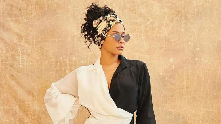 Masaba Gupta stuns in yellow bikini, writes 'woke up dreaming of the sea' masaba gupta